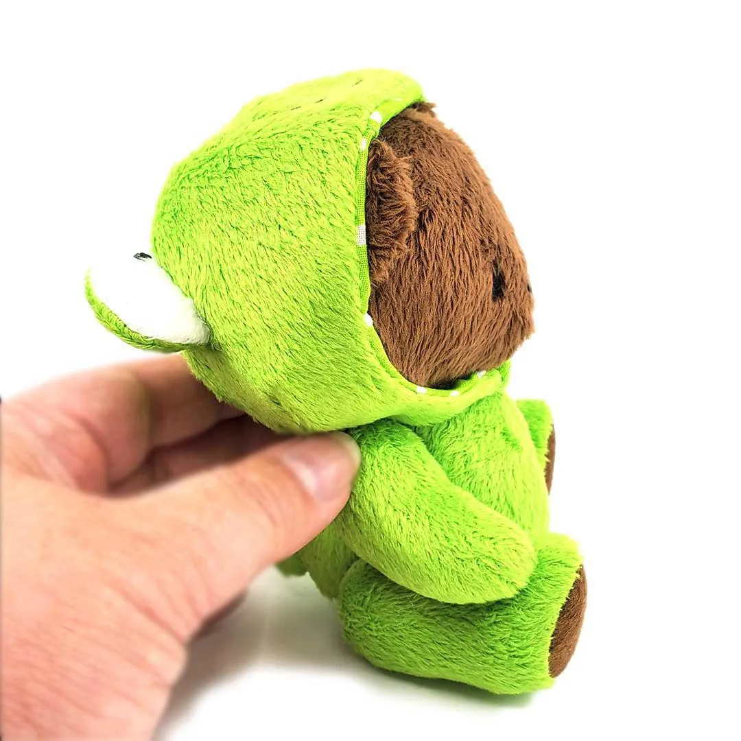 Plush - Teddy Bear in Frog Costume by Frank and Bubby