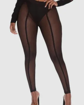 Racer Sheer Pants