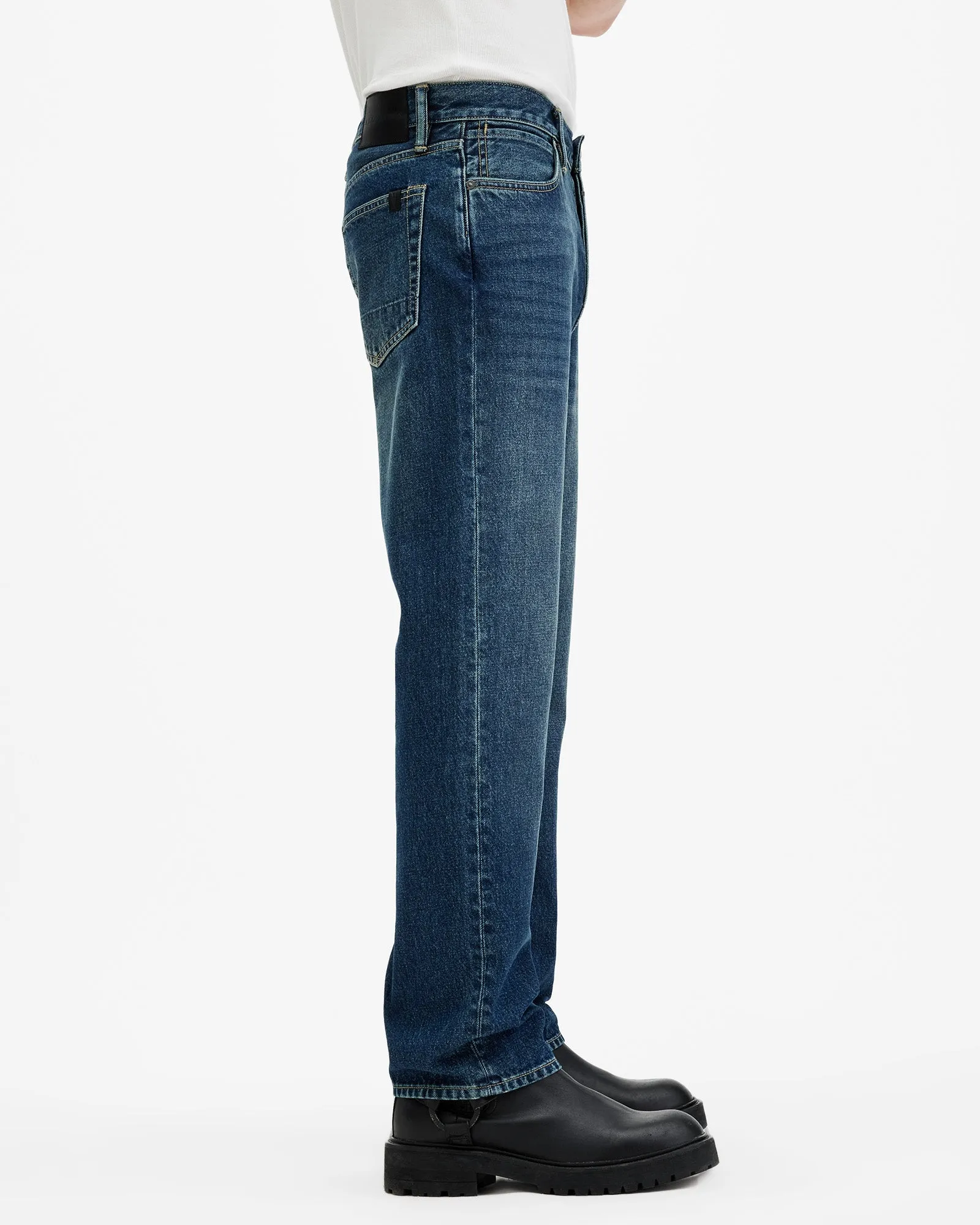 Reid Straight Fit Denim Jeans