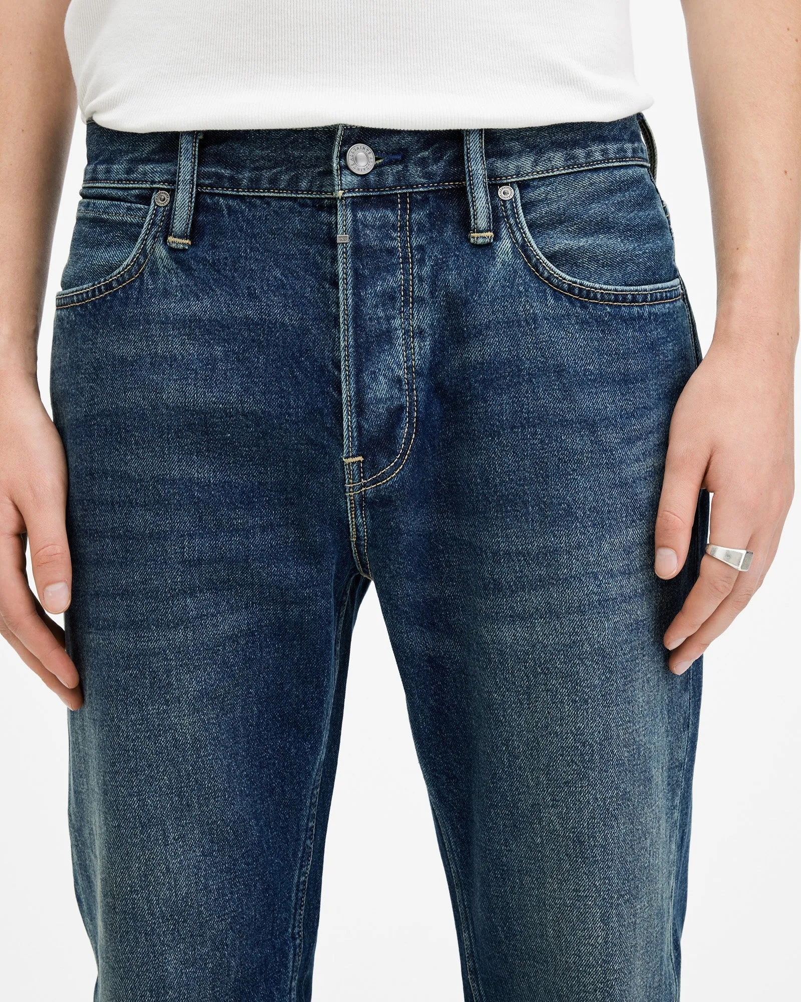 Reid Straight Fit Denim Jeans