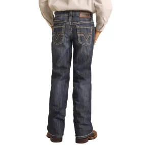 Rock & Roll Boy's Denim Dark Vintage Jeans