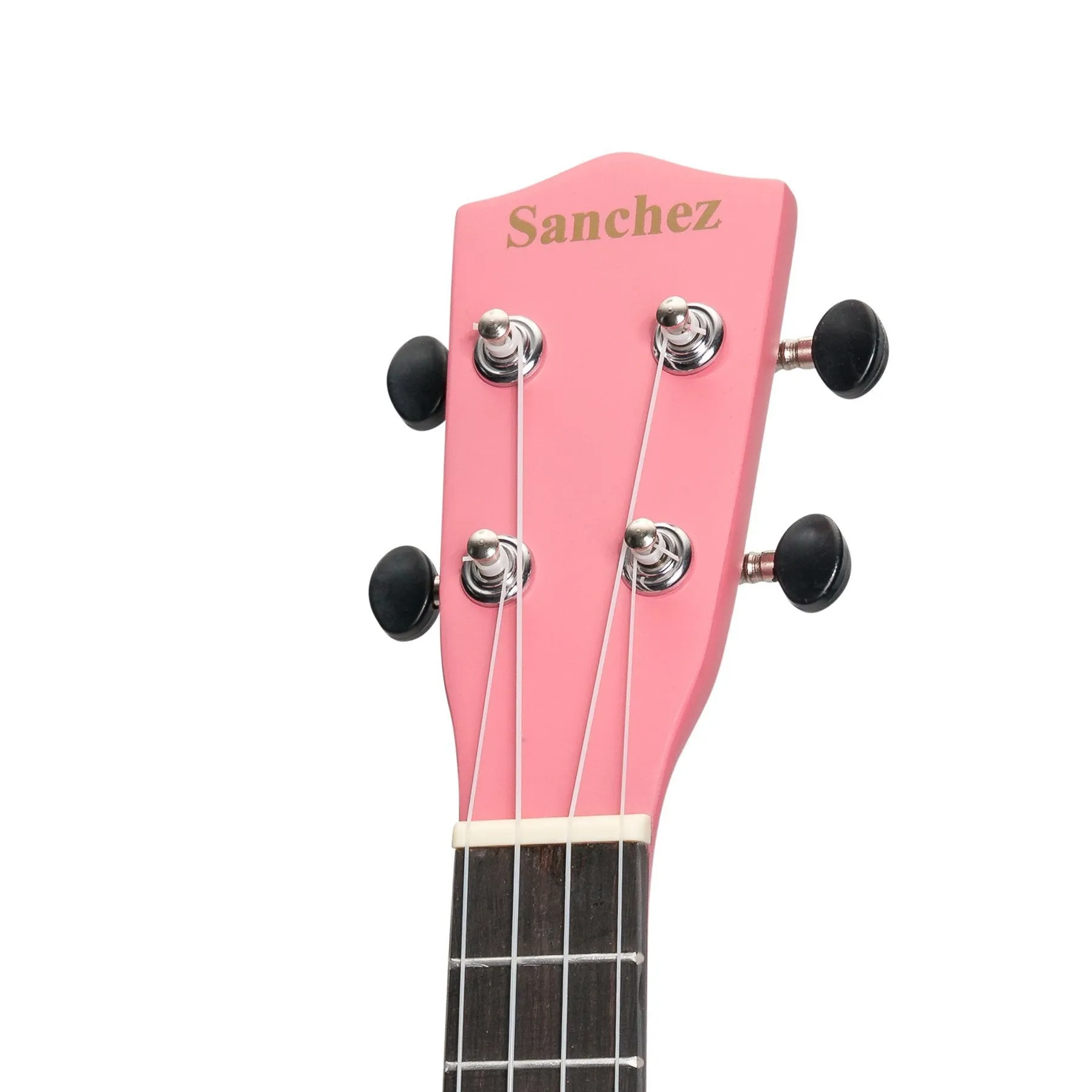 Sanchez 'Friendly Folk' Soprano Ukulele (Pink/Teddy)