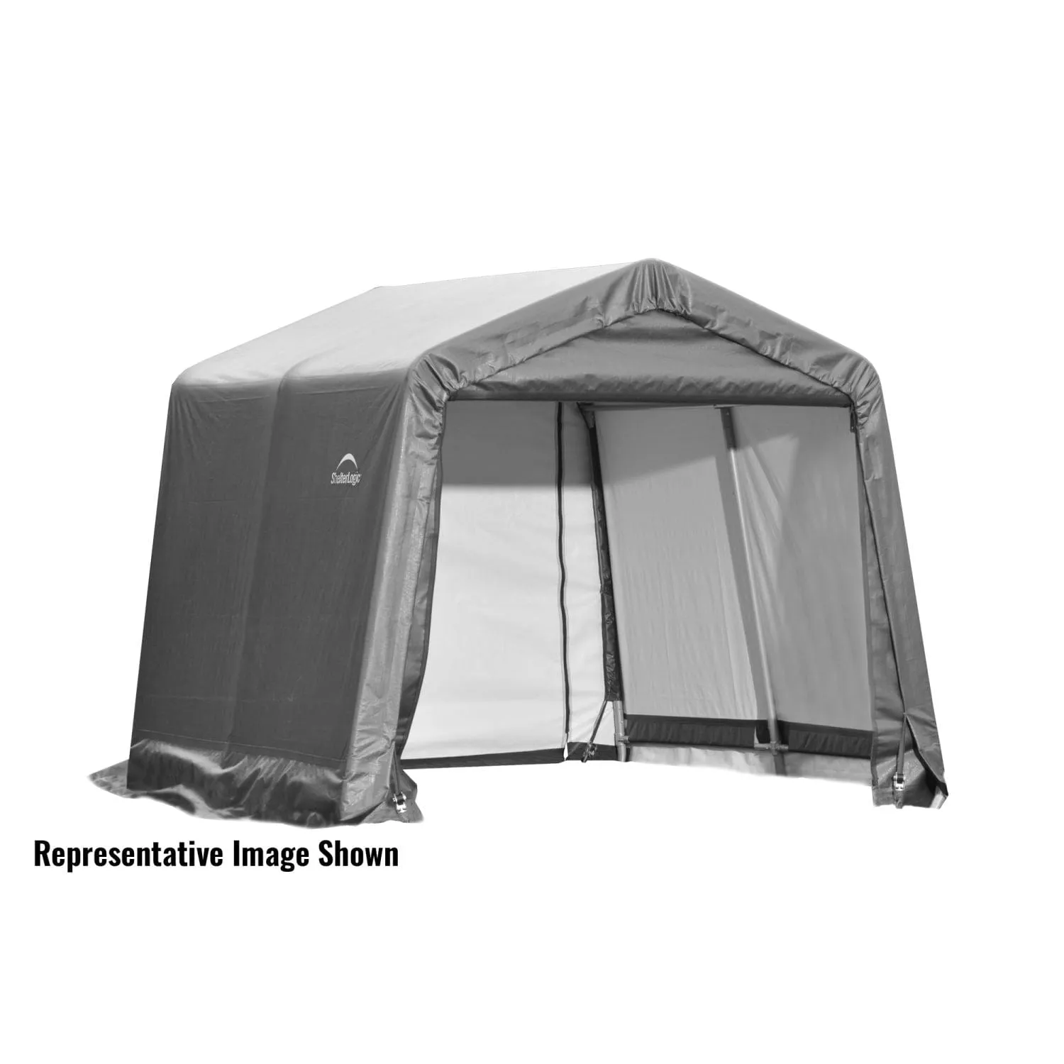 ShelterLogic | ShelterCoat 11 x 12 ft. Garage Peak Gray STD