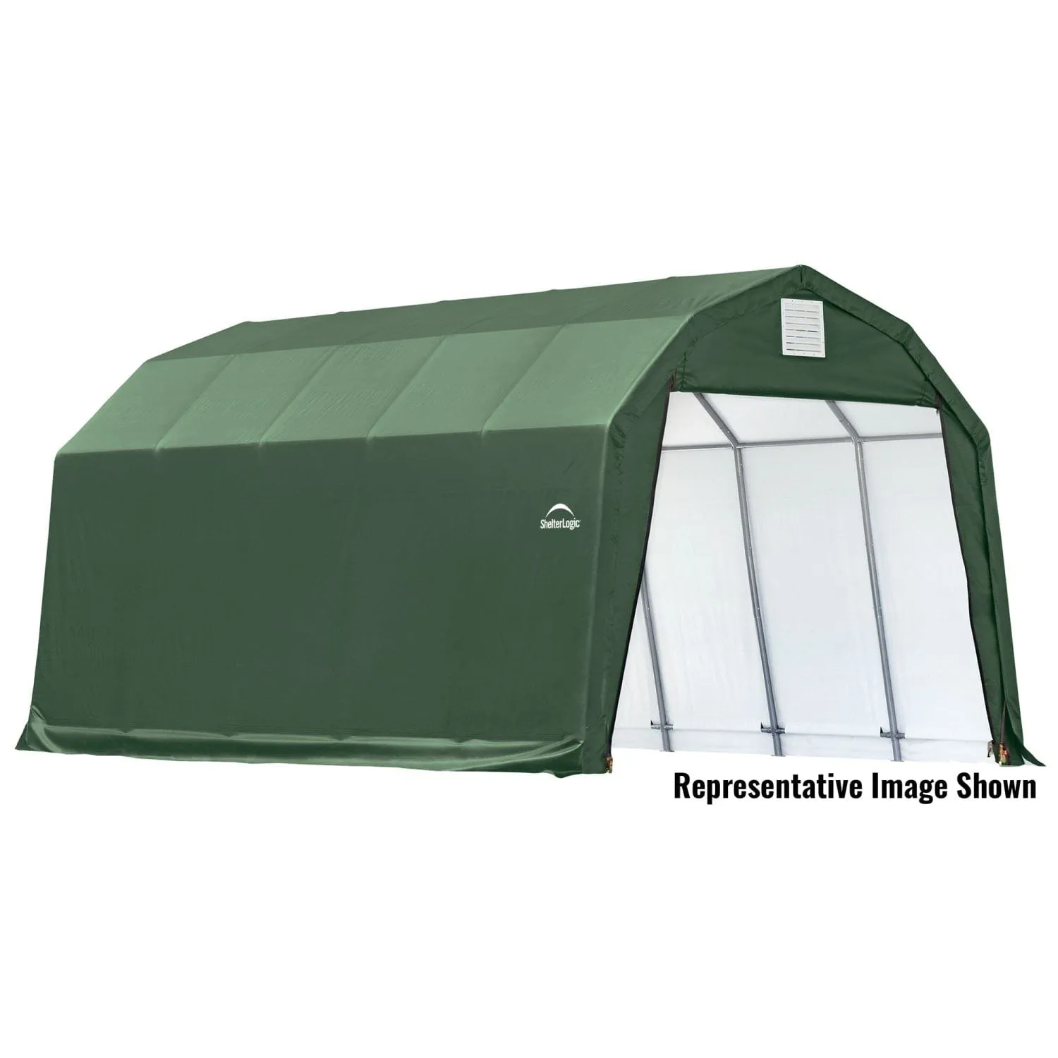 ShelterLogic | ShelterCoat 12 x 20 ft. Garage Barn Green STD