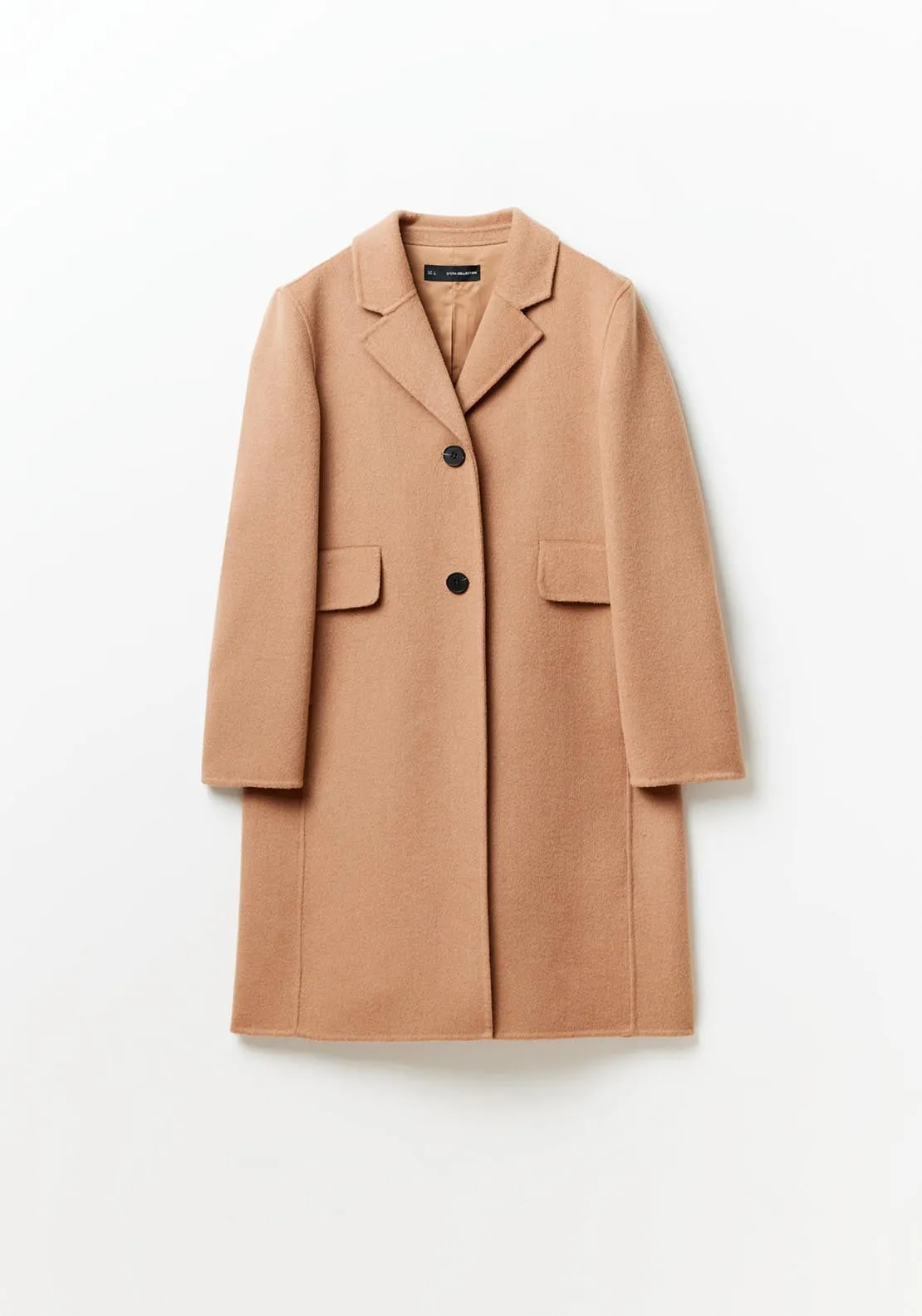 Short handmade coat - Camel