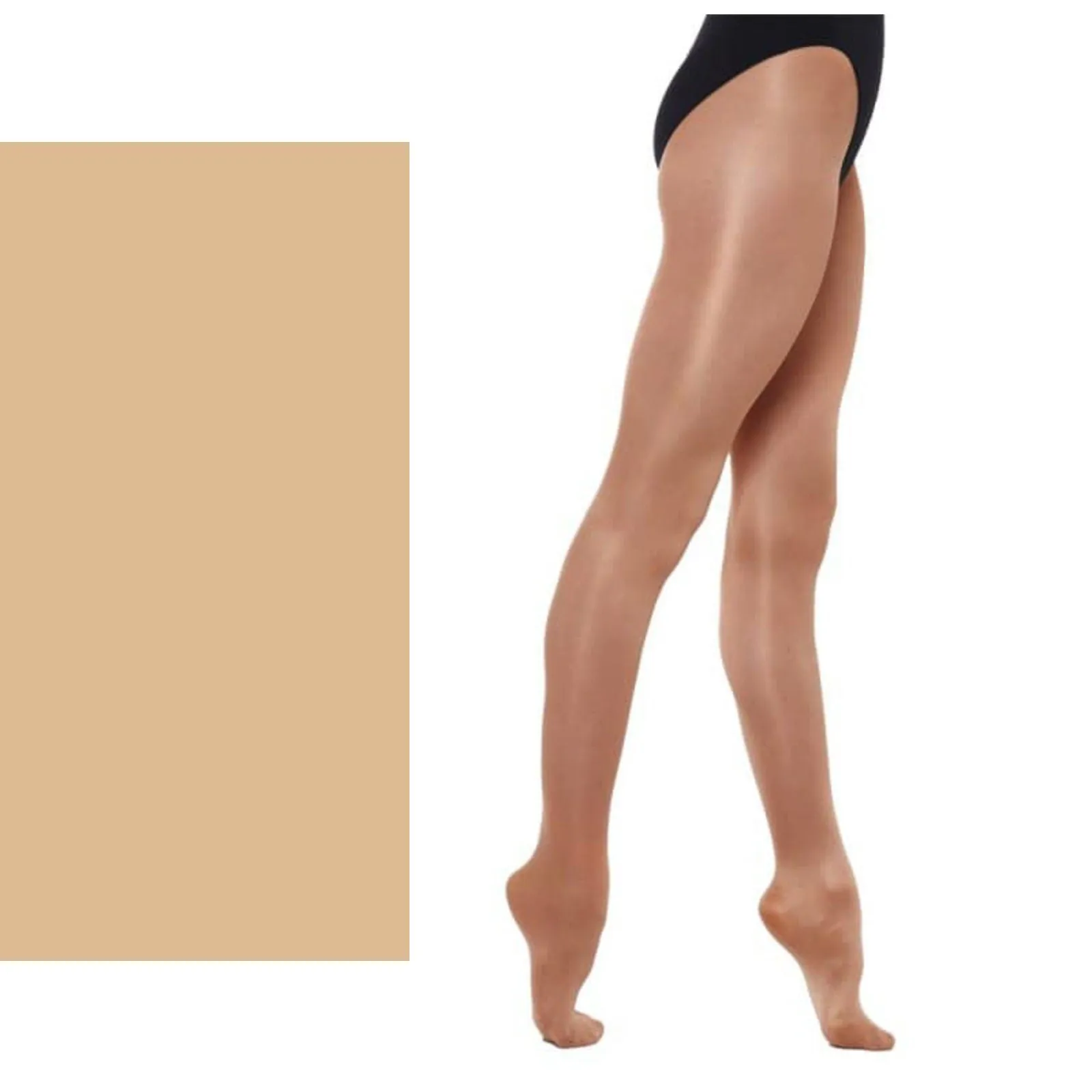 'SILKY' BRAND SHIMMER TIGHTS WITH FEET