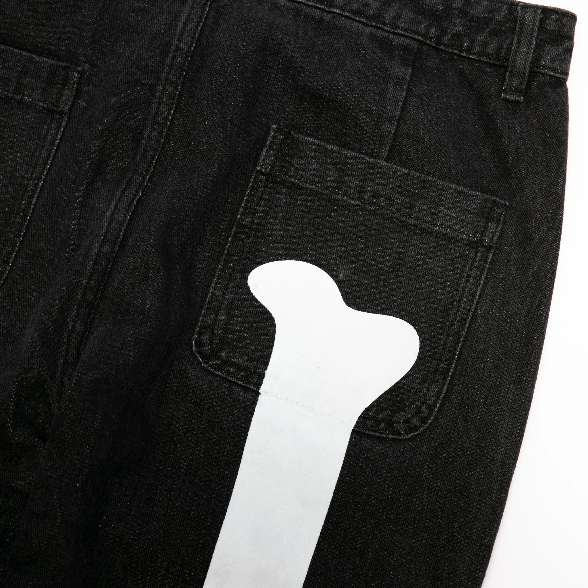 Skelly Nerm Pants (Black Wash Denim)