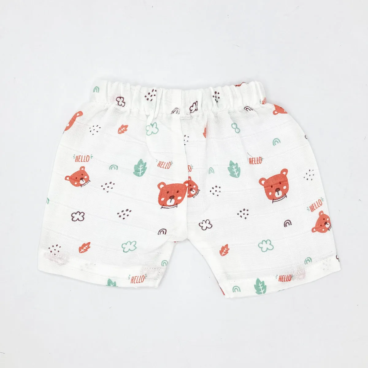 Sleeveless Jabla Co Ord Set / Jabla Shorts - 100% Muslin Cotton -Hello Teddy