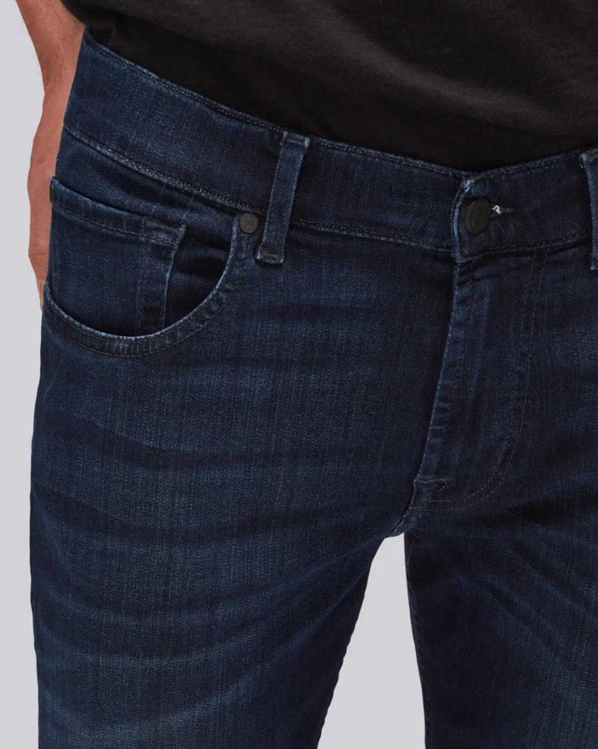 SLIMMY SLIM STRAIGHT CLEAN POCKET IN DEEP BLUE