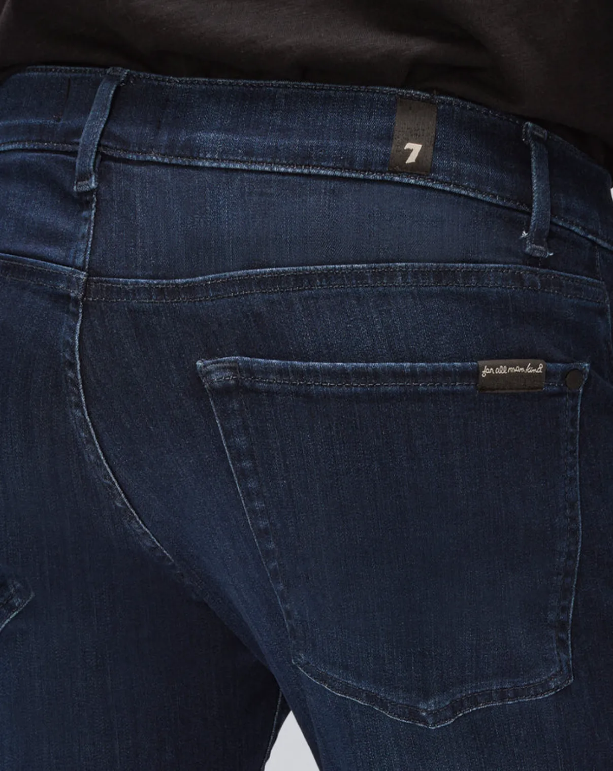 SLIMMY SLIM STRAIGHT CLEAN POCKET IN DEEP BLUE