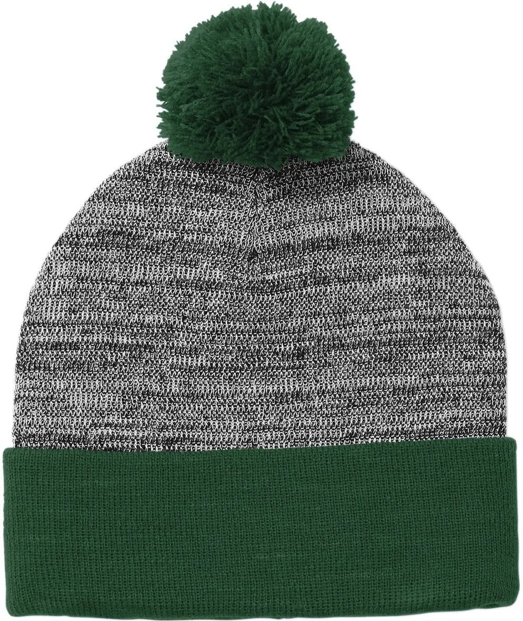 Sport-Tek Heather Pom Pom Beanie