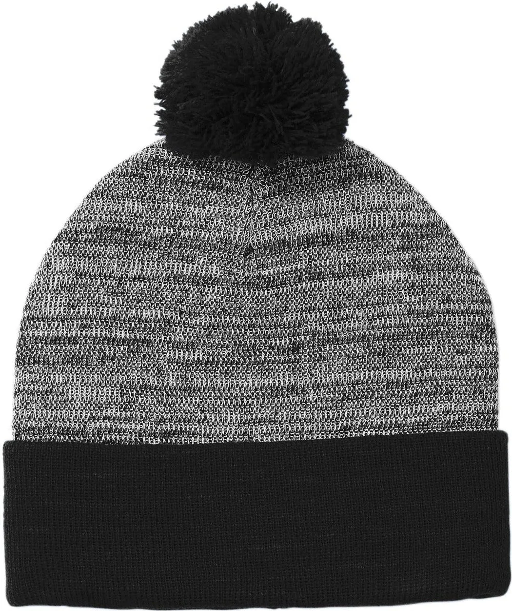 Sport-Tek Heather Pom Pom Beanie