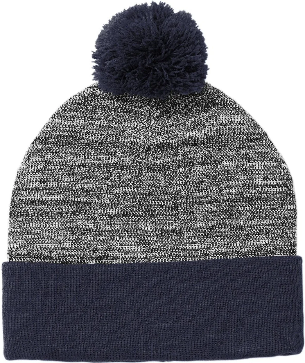 Sport-Tek Heather Pom Pom Beanie