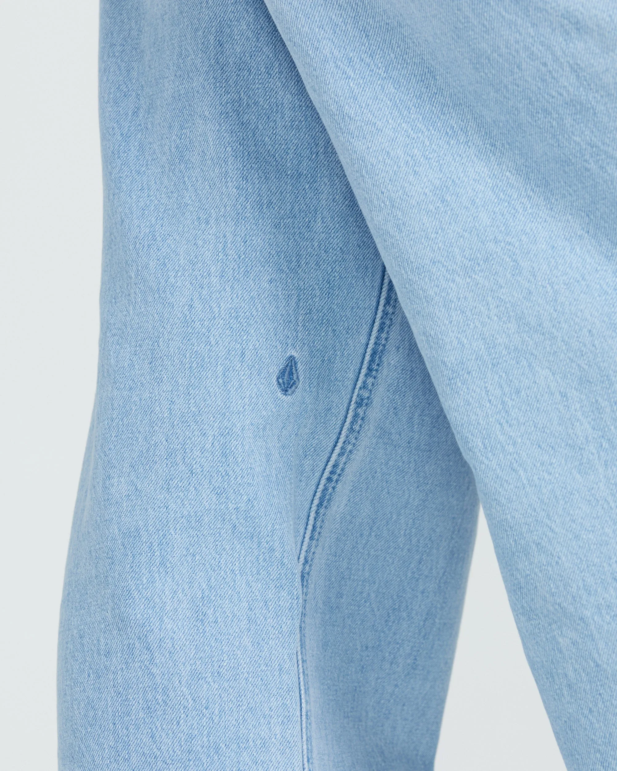 Stoned Boyfriend High rise Jeans - BLUE BIRD