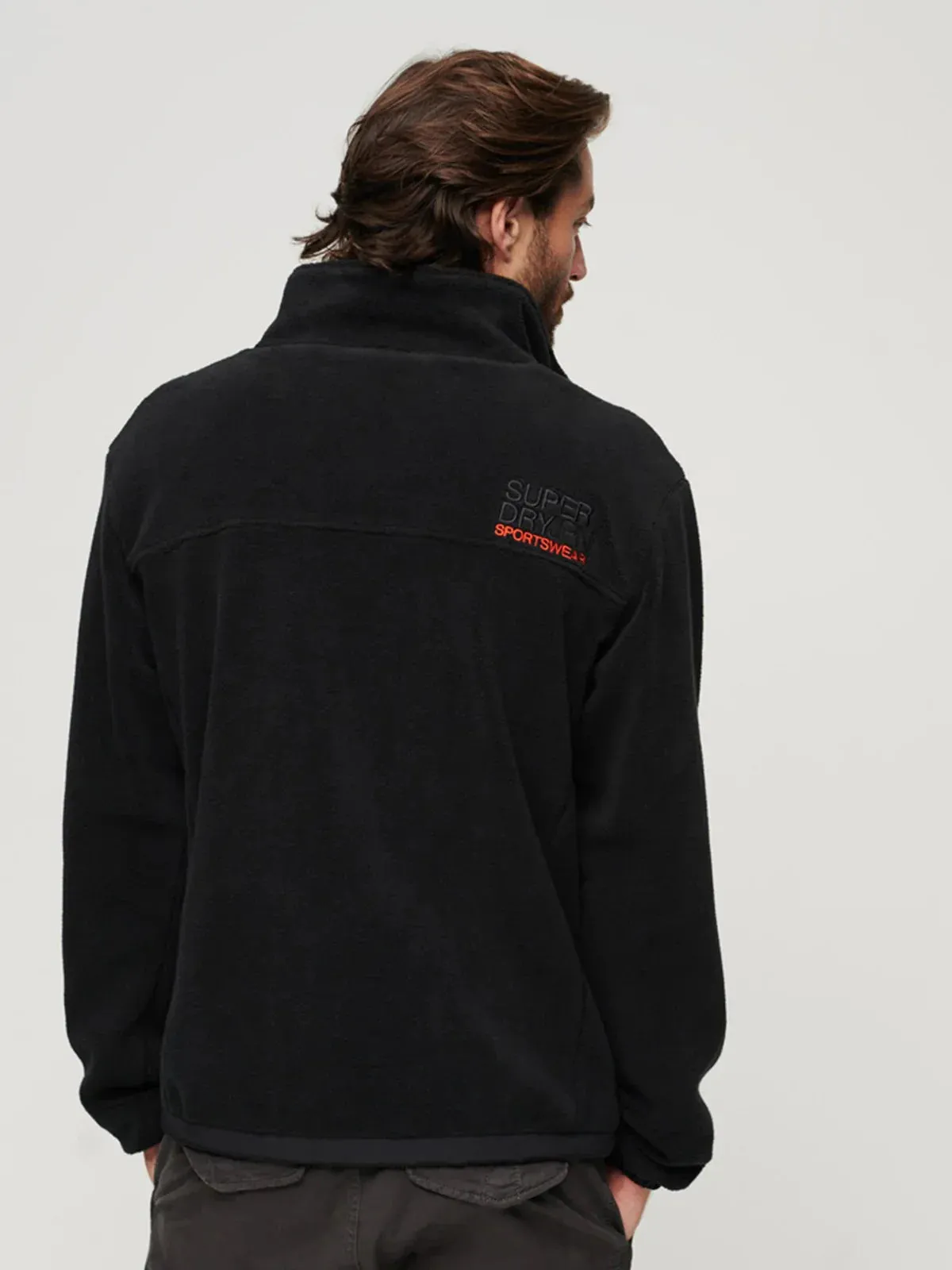 Superdry - Code Fleece Trekker Jacket Black