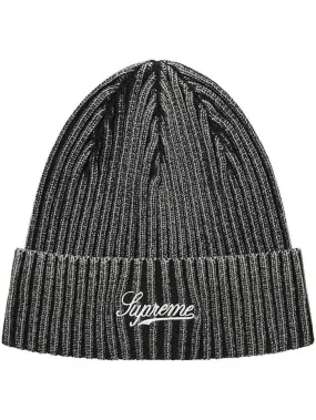 Supreme Bleached Rib Beanie Black [SS21]