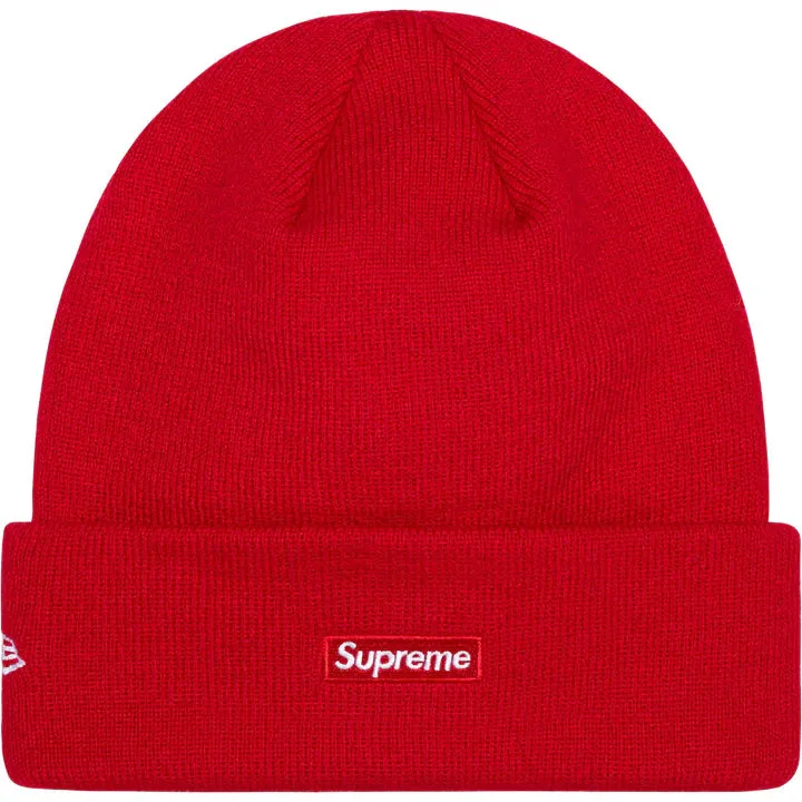 SUPREME x NEW ERA  S LOGO BEANIE 'RED'