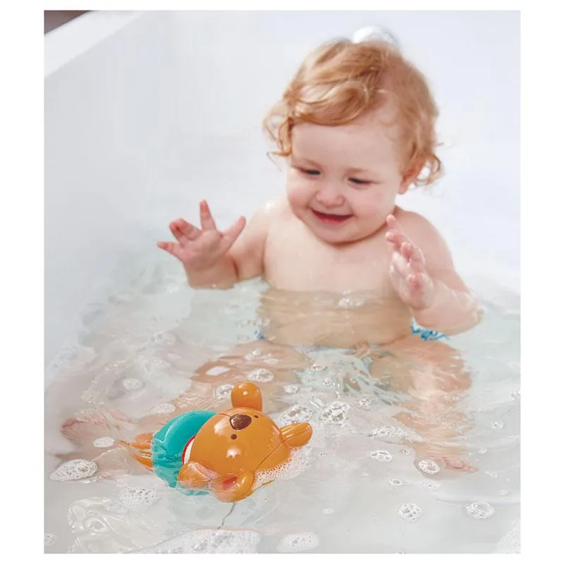 Swimmer Teddy Wind-Up Bath Toy