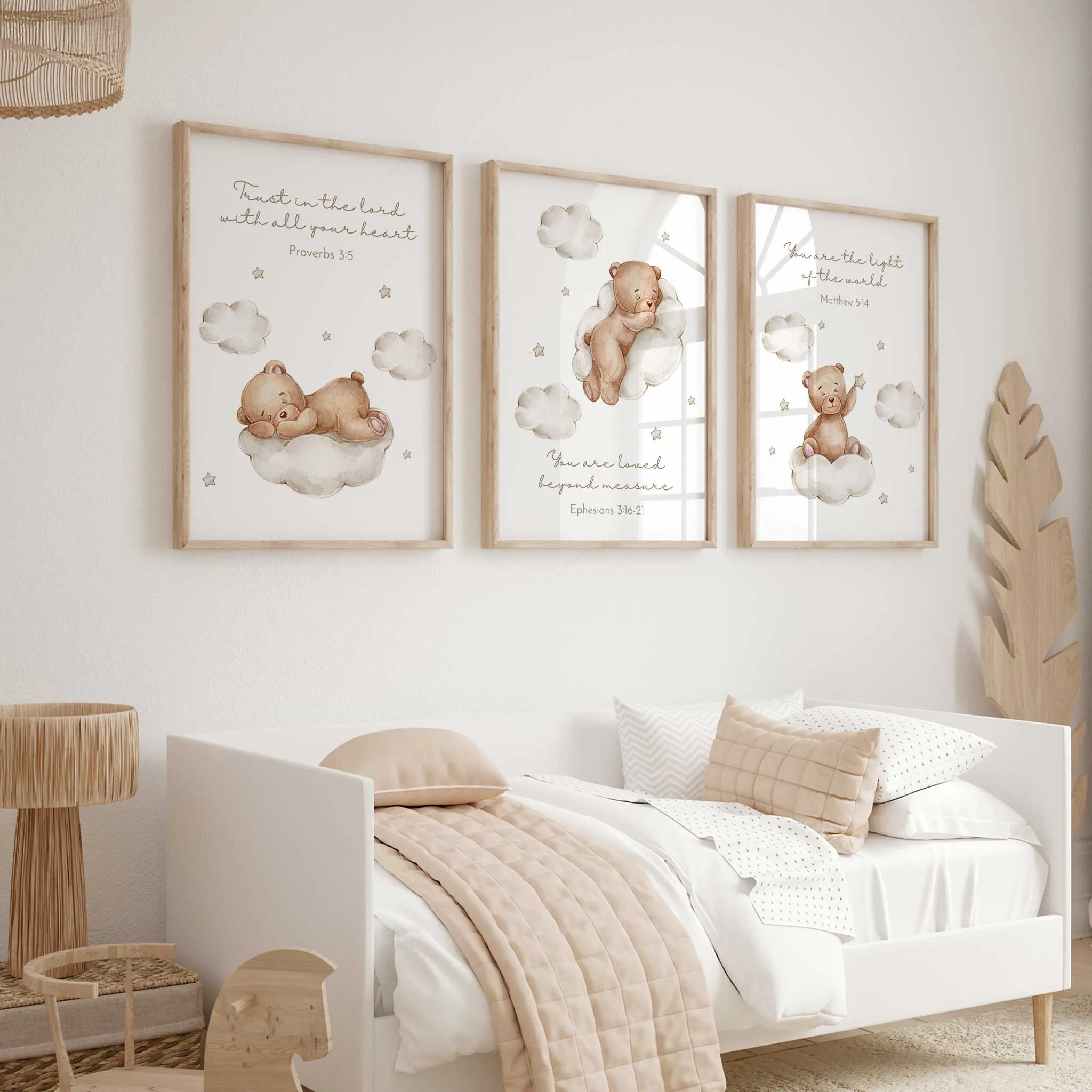 Teddy Bear Decor for Christian Nursery