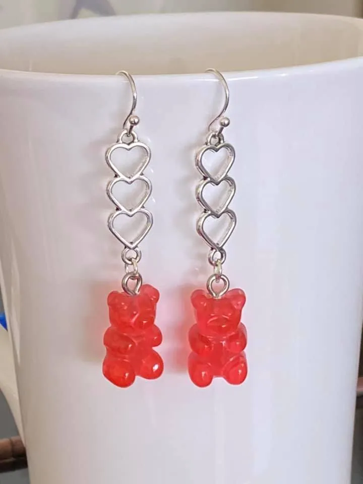 Teddy Bear Earrings