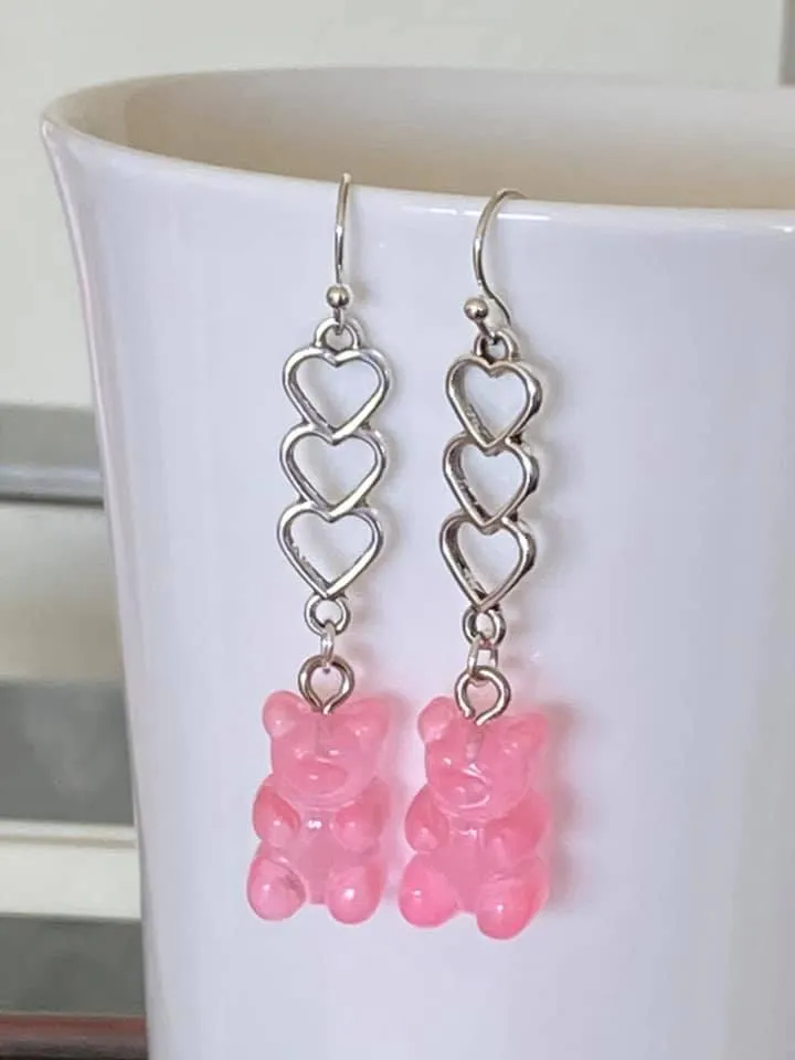 Teddy Bear Earrings