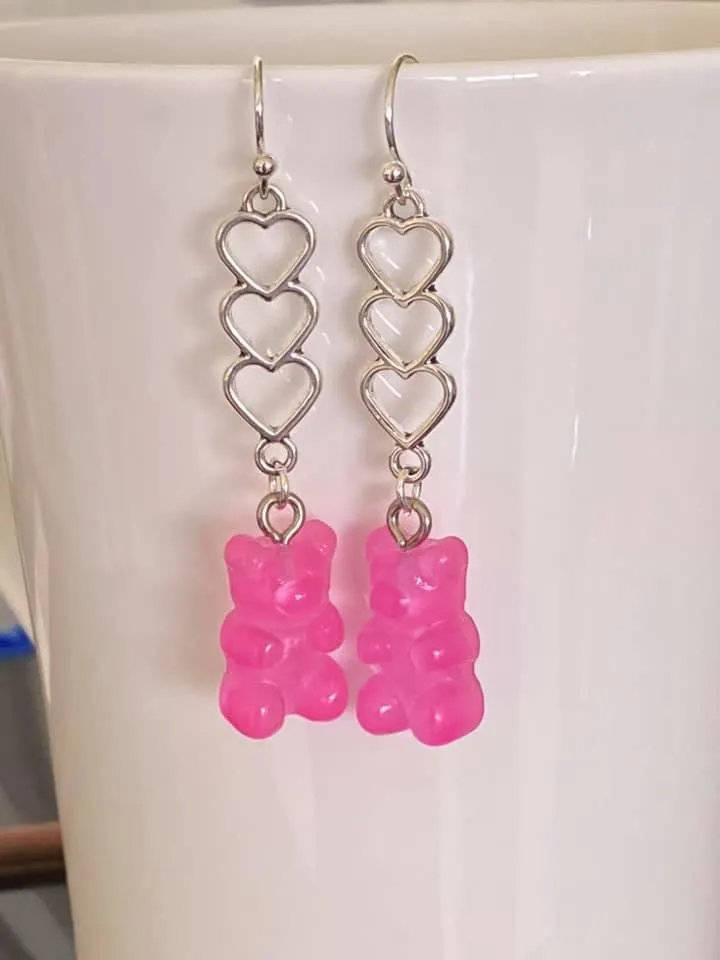 Teddy Bear Earrings