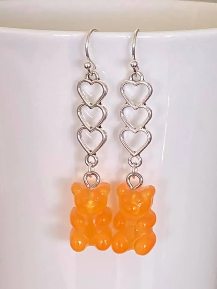 Teddy Bear Earrings