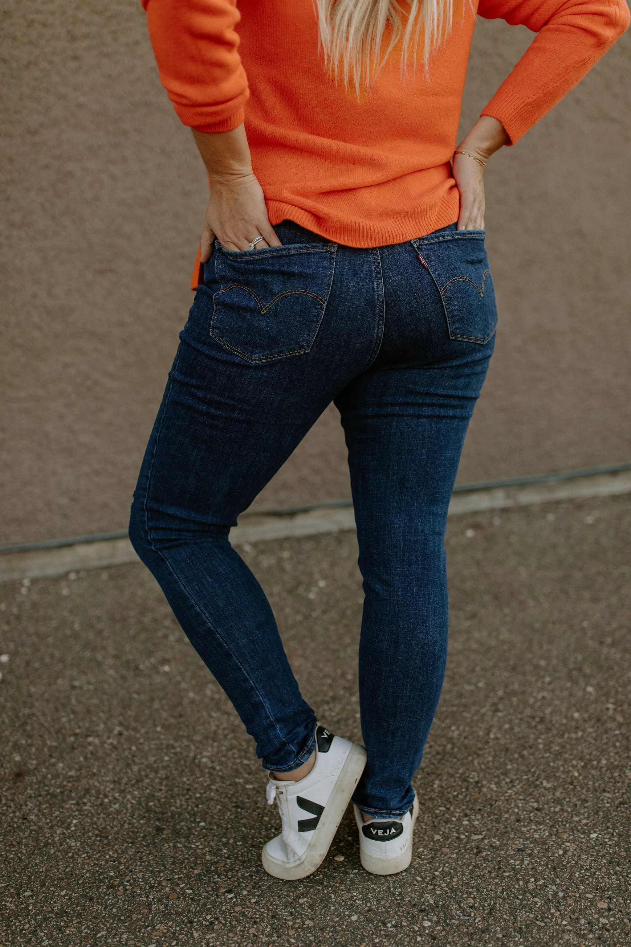 The 721 High Rise Skinny by Levi's - Lapis Longing