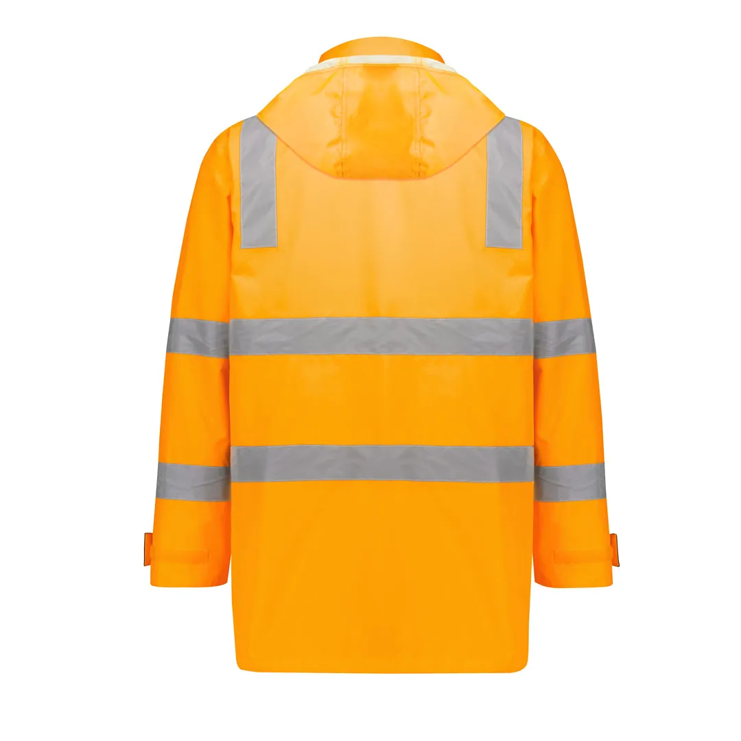 The Hi Vis Vic Rail Waterproof Jacket | Adults