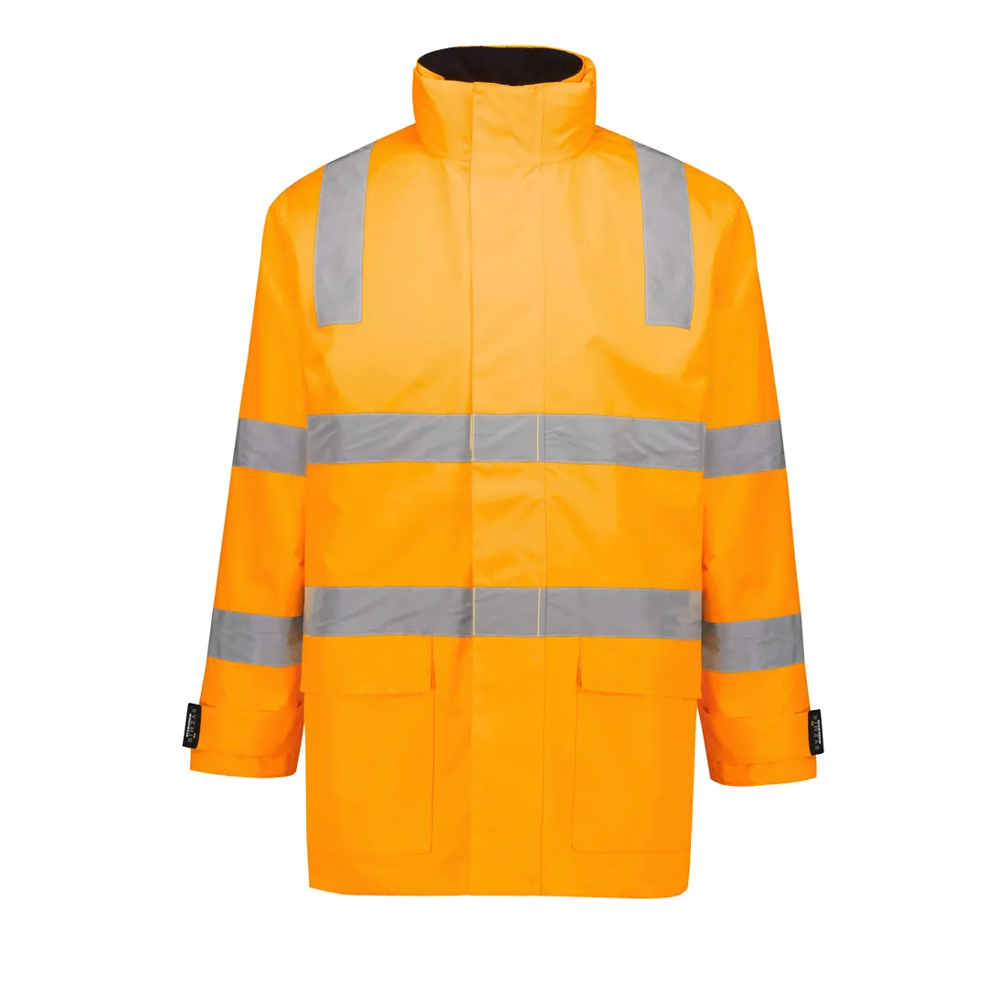 The Hi Vis Vic Rail Waterproof Jacket | Adults