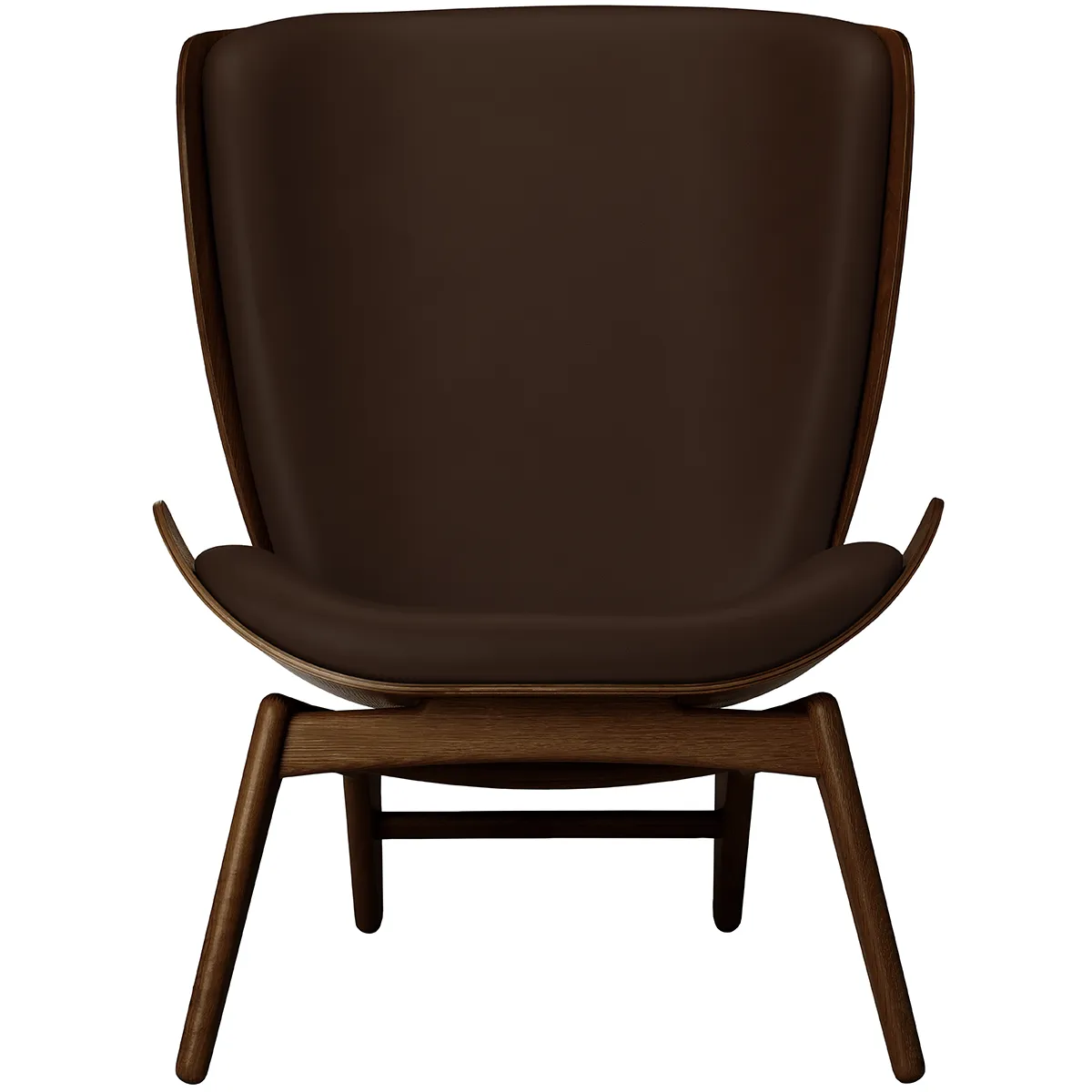 The Reader Leather Wing Chair