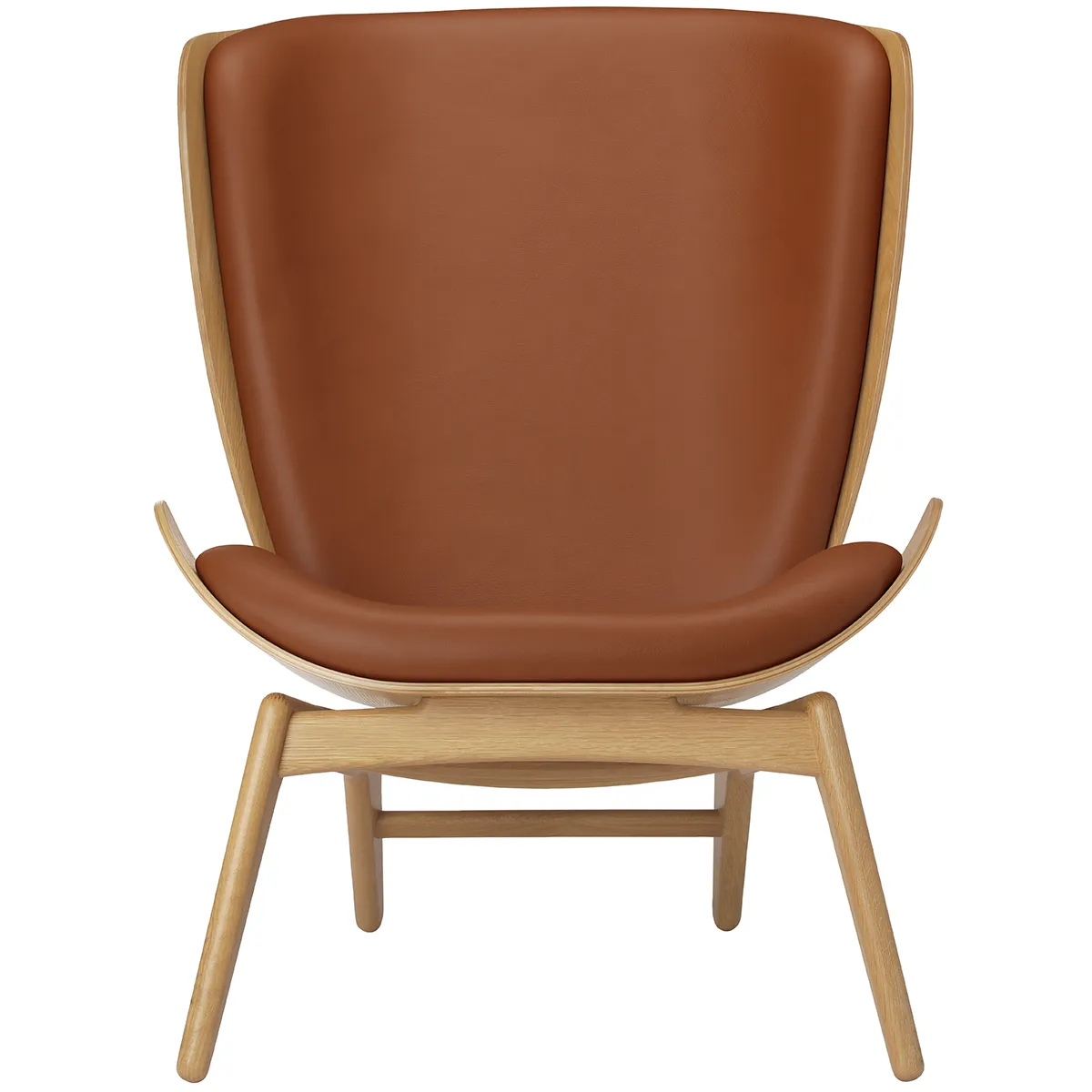 The Reader Leather Wing Chair