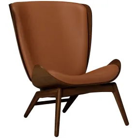 The Reader Leather Wing Chair