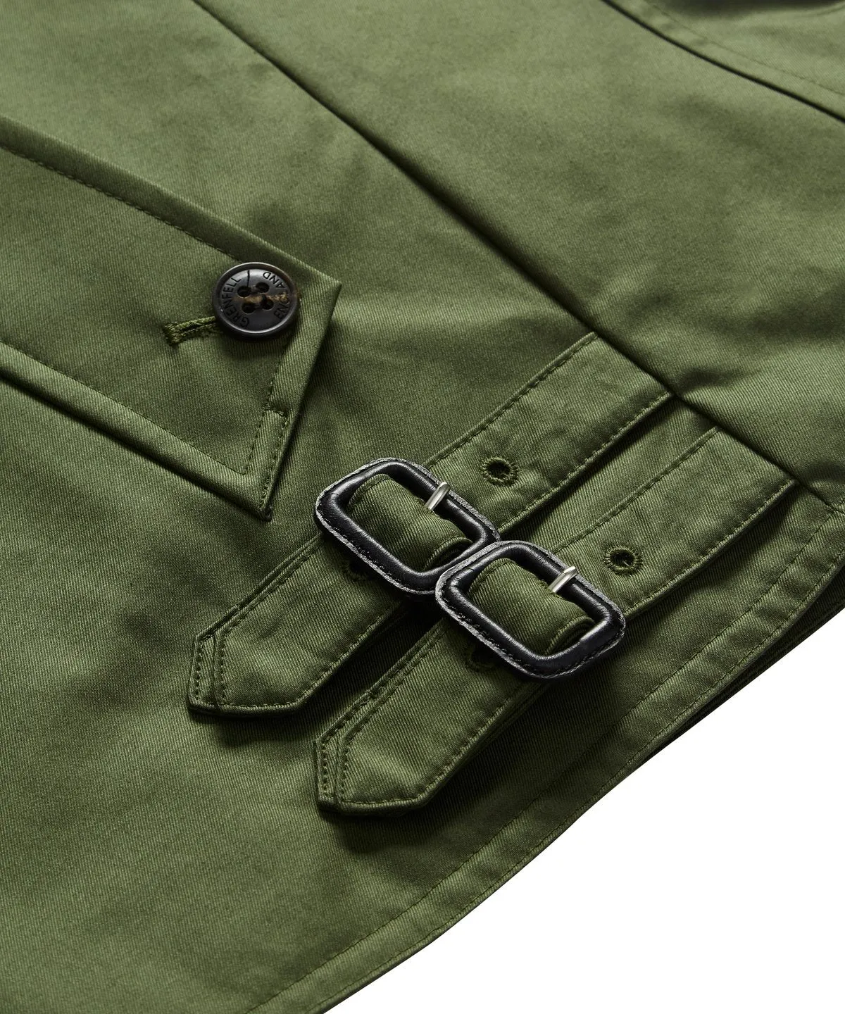 The Redding Jacket in Grenfell Cloth Green