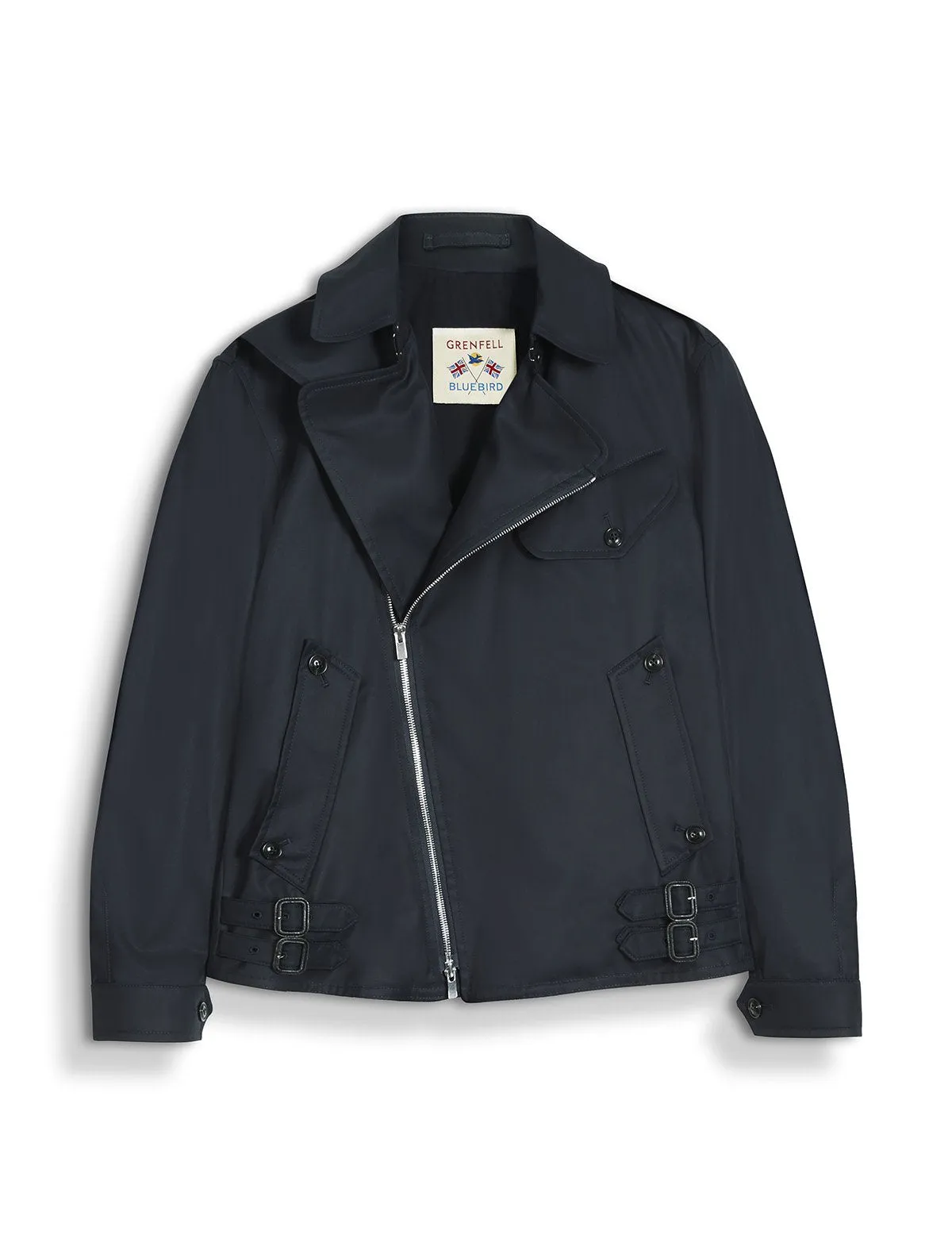 The Redding Jacket in Grenfell Cloth Navy