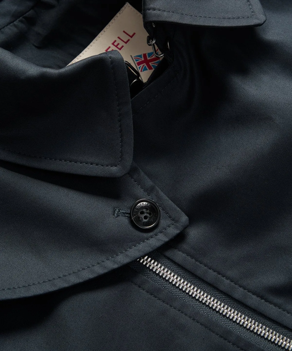 The Redding Jacket in Grenfell Cloth Navy