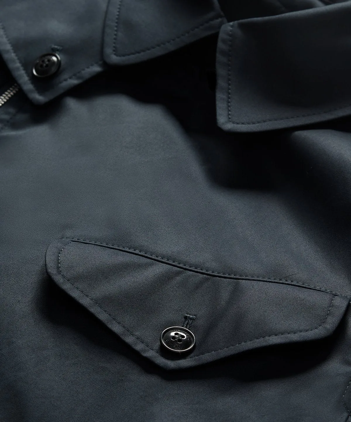 The Redding Jacket in Grenfell Cloth Navy