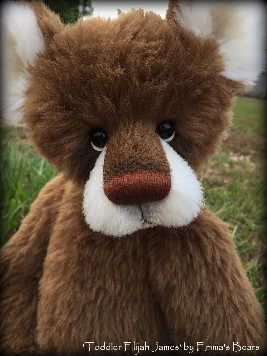 Toddler Elijah James - 22in ALPACA Artist toddler style Bear by Emmas Bears - OOAK