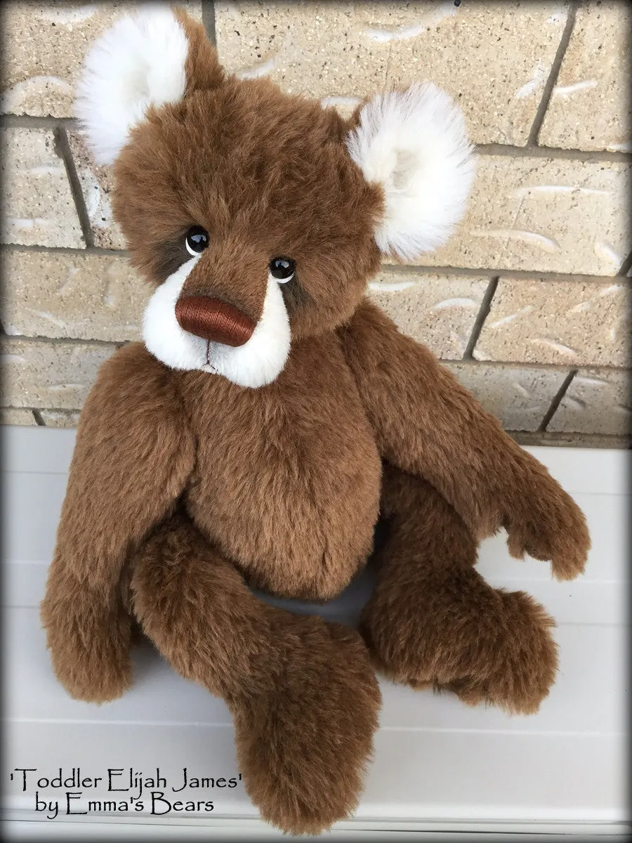 Toddler Elijah James - 22in ALPACA Artist toddler style Bear by Emmas Bears - OOAK