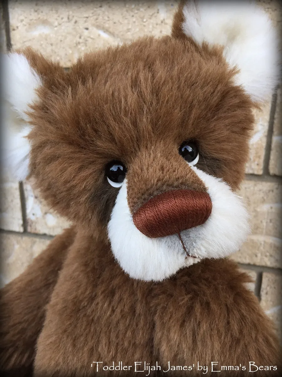 Toddler Elijah James - 22in ALPACA Artist toddler style Bear by Emmas Bears - OOAK