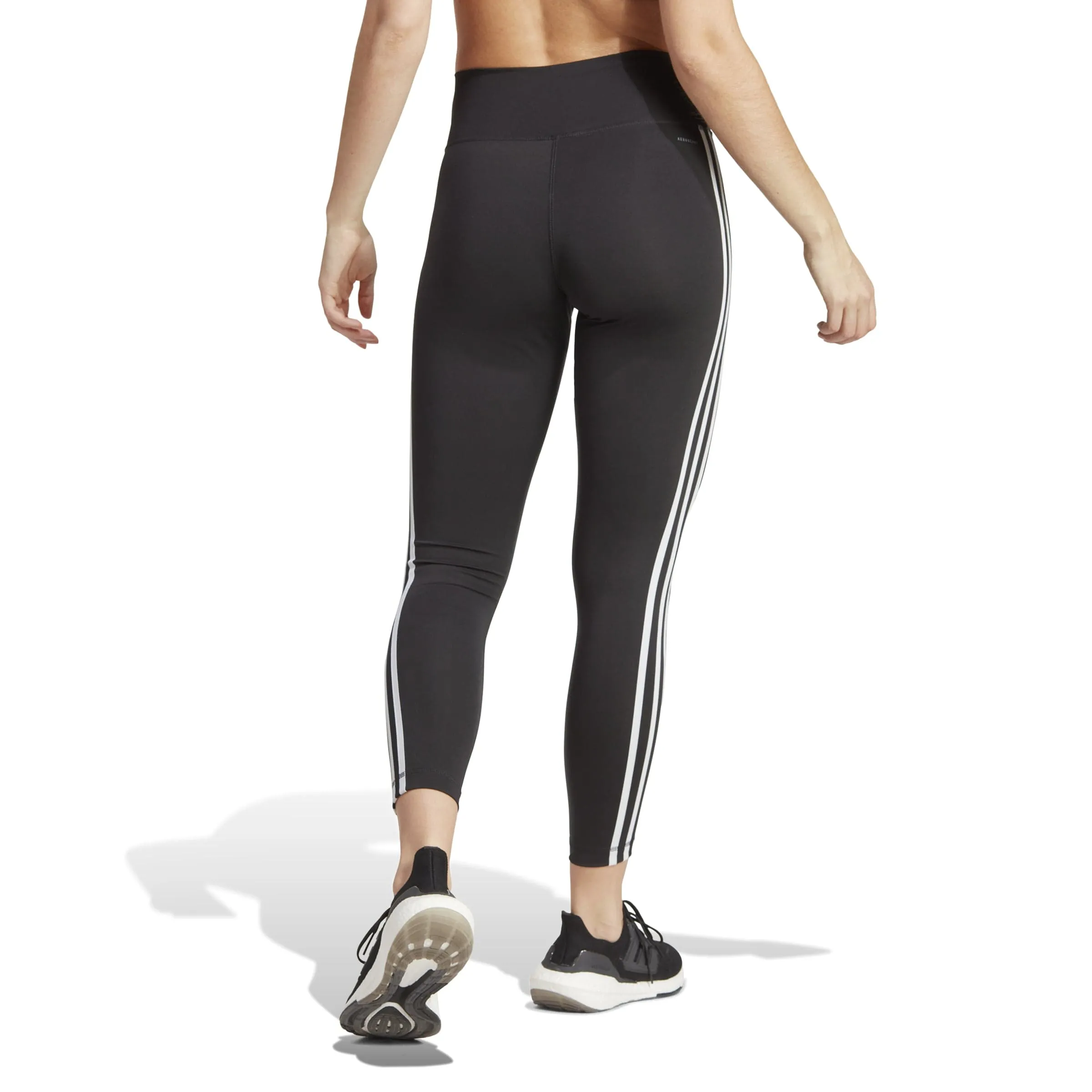 TRAIN ESSENTIALS 3-STRIPES HIGH-WAISTED 7/8 LEGGINGS