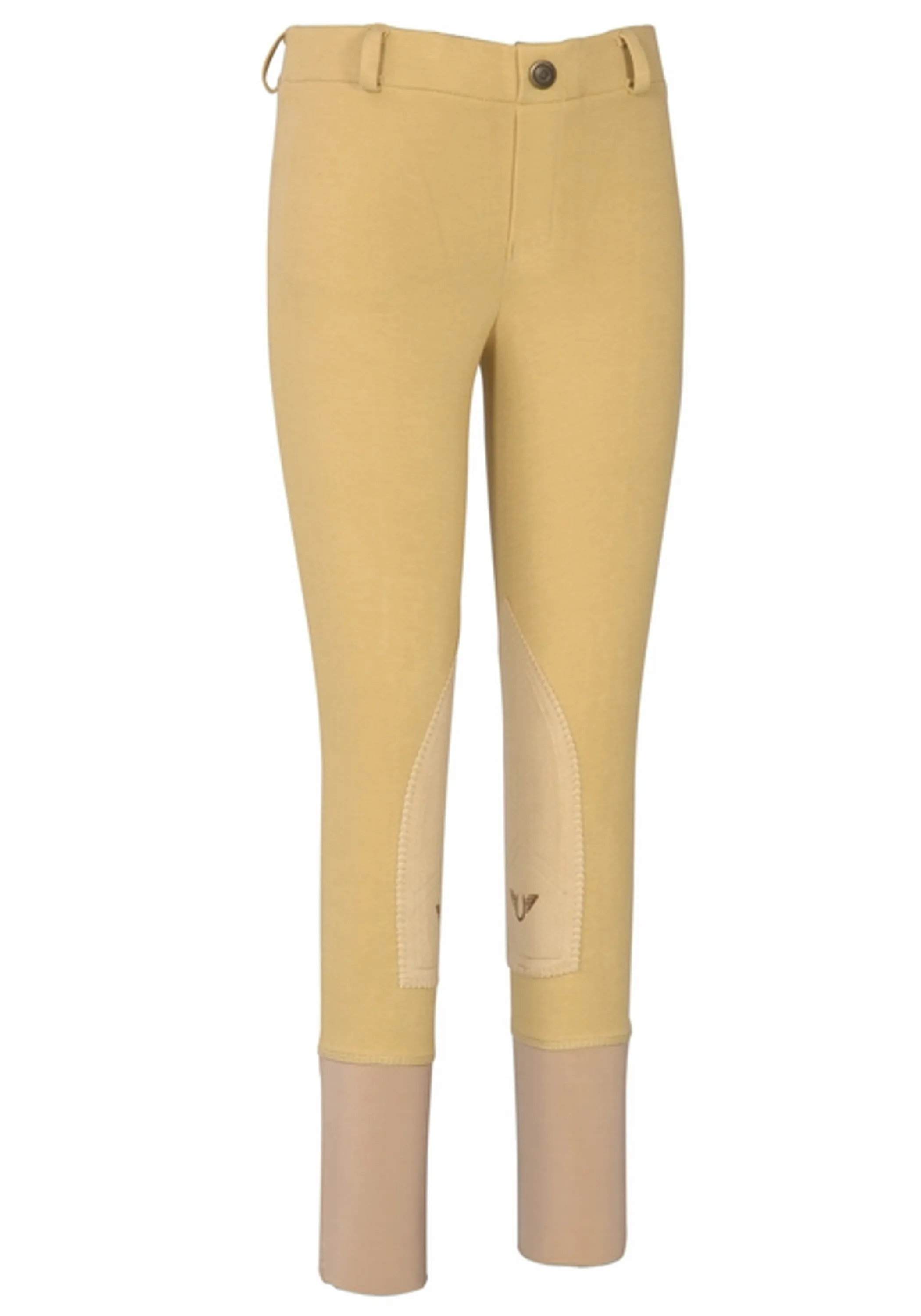 TuffRider Children's Starter Lowrise Pull-On Knee Patch Breeches