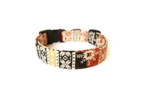 Ugly Sweater Nordic Stripe Dog Collar