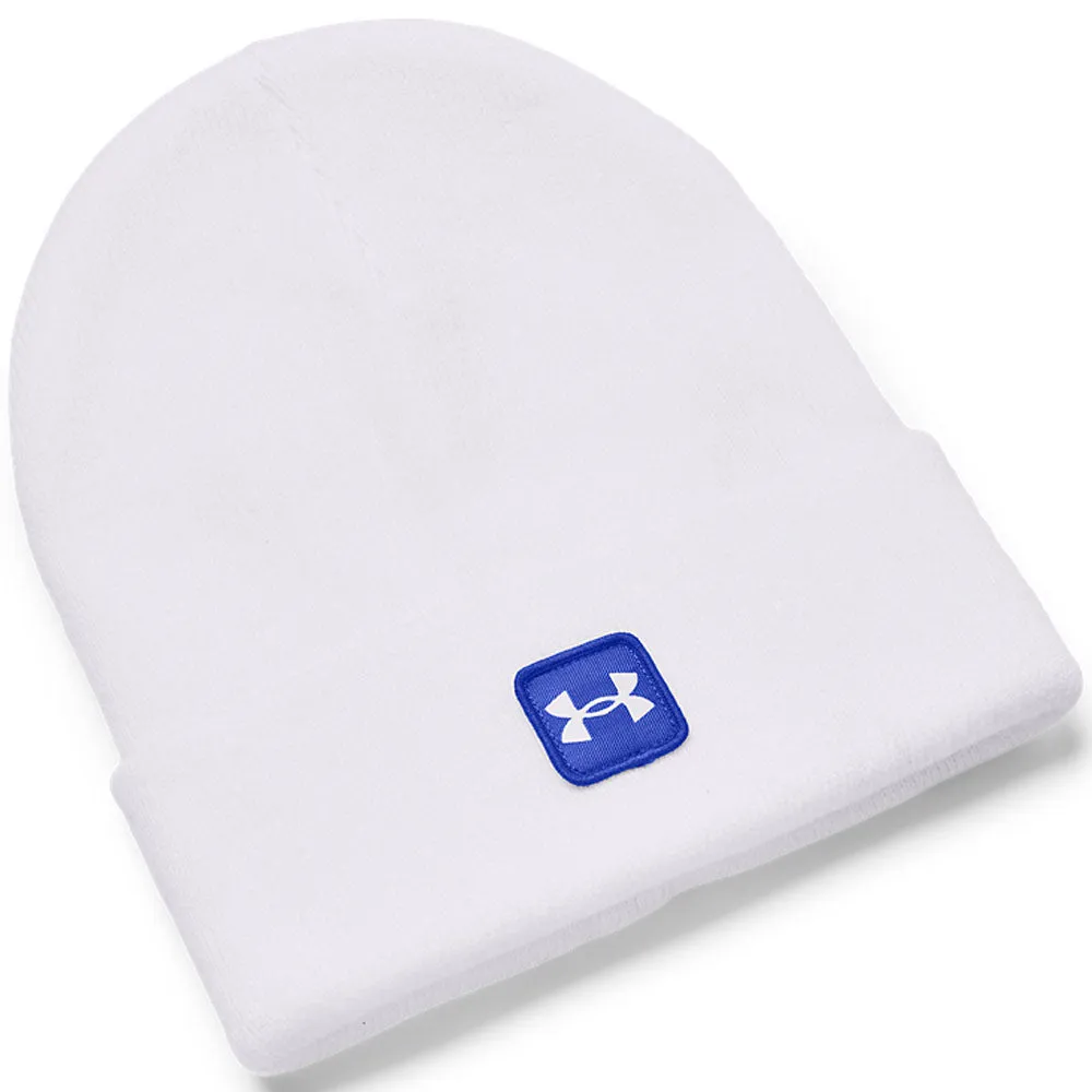 Under Armour Halftime Cuff Beanie Hat - White