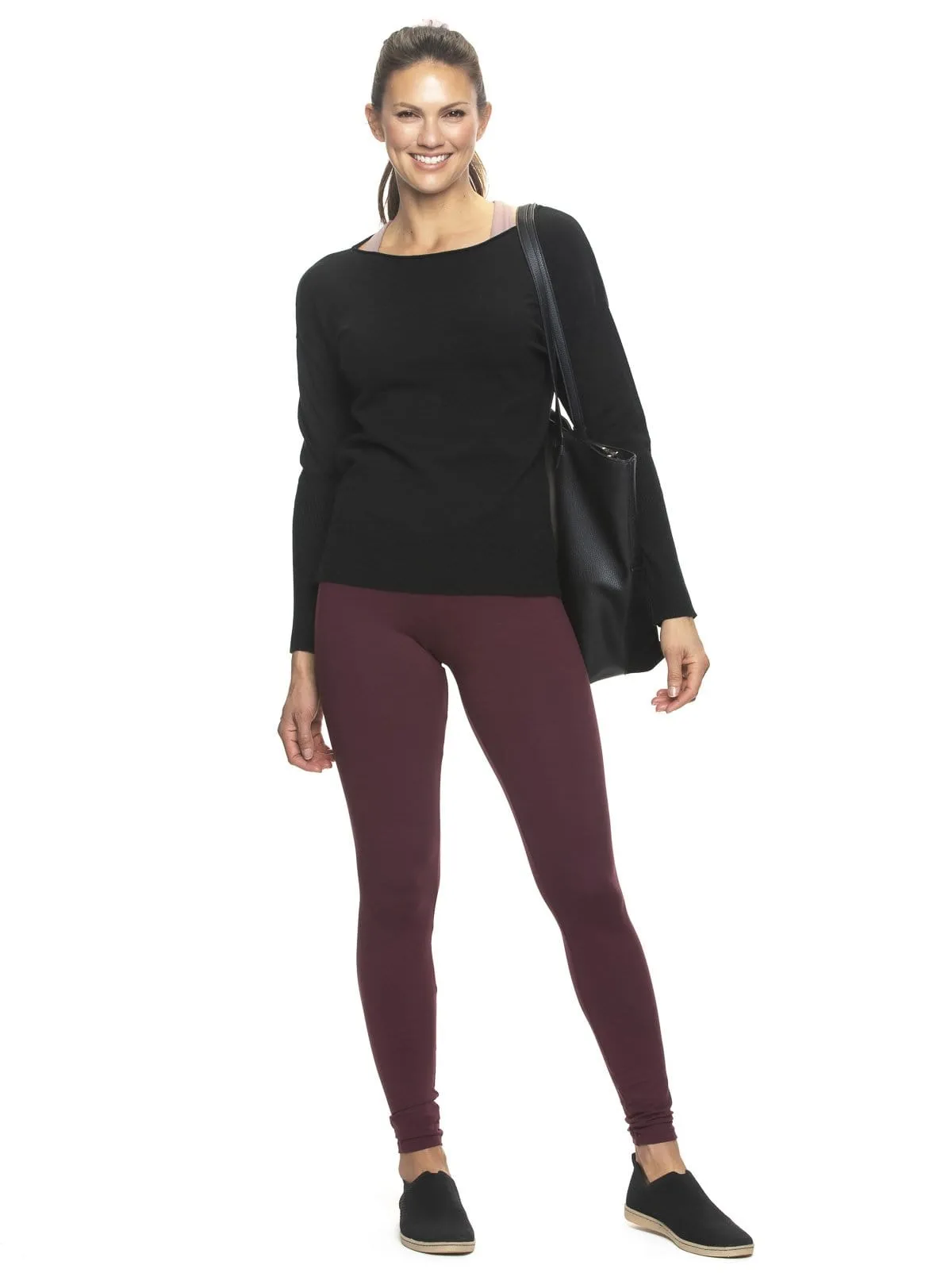 Velvety Soft Lightweight Leggings 2-Pack