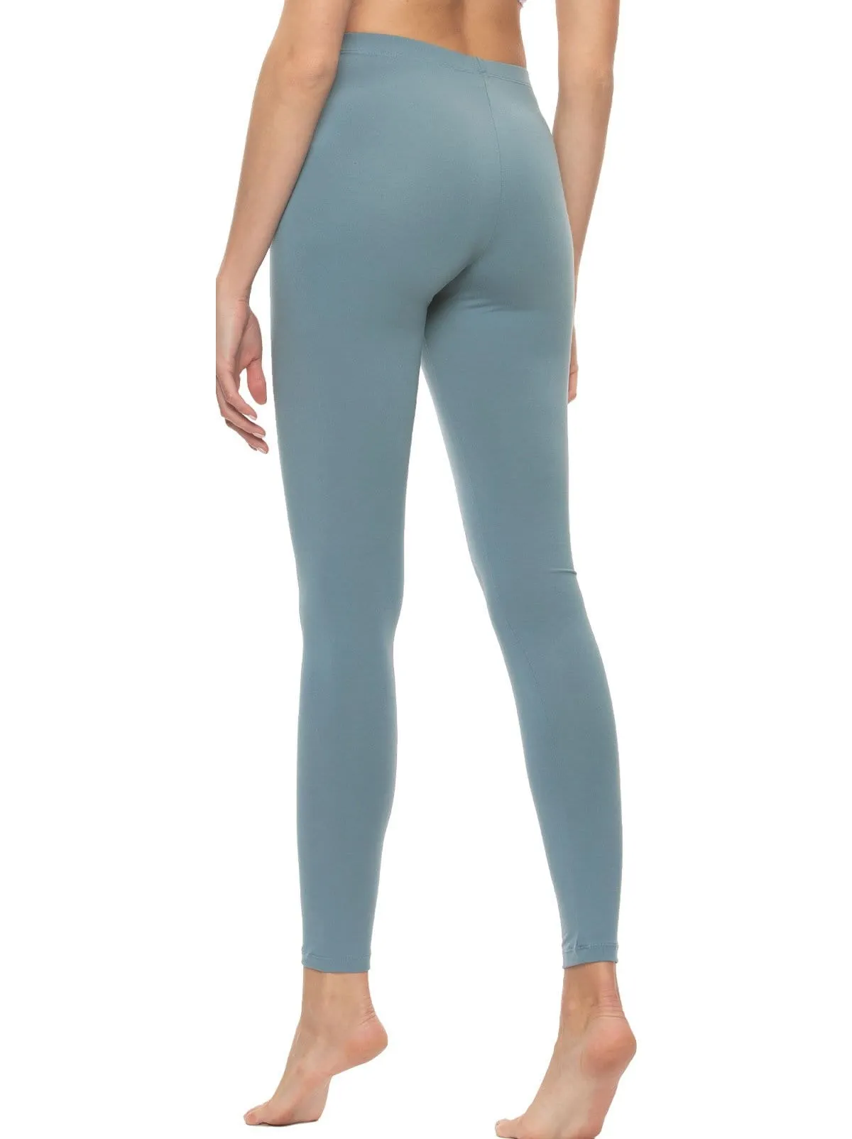 Velvety Soft Lightweight Leggings 2-Pack