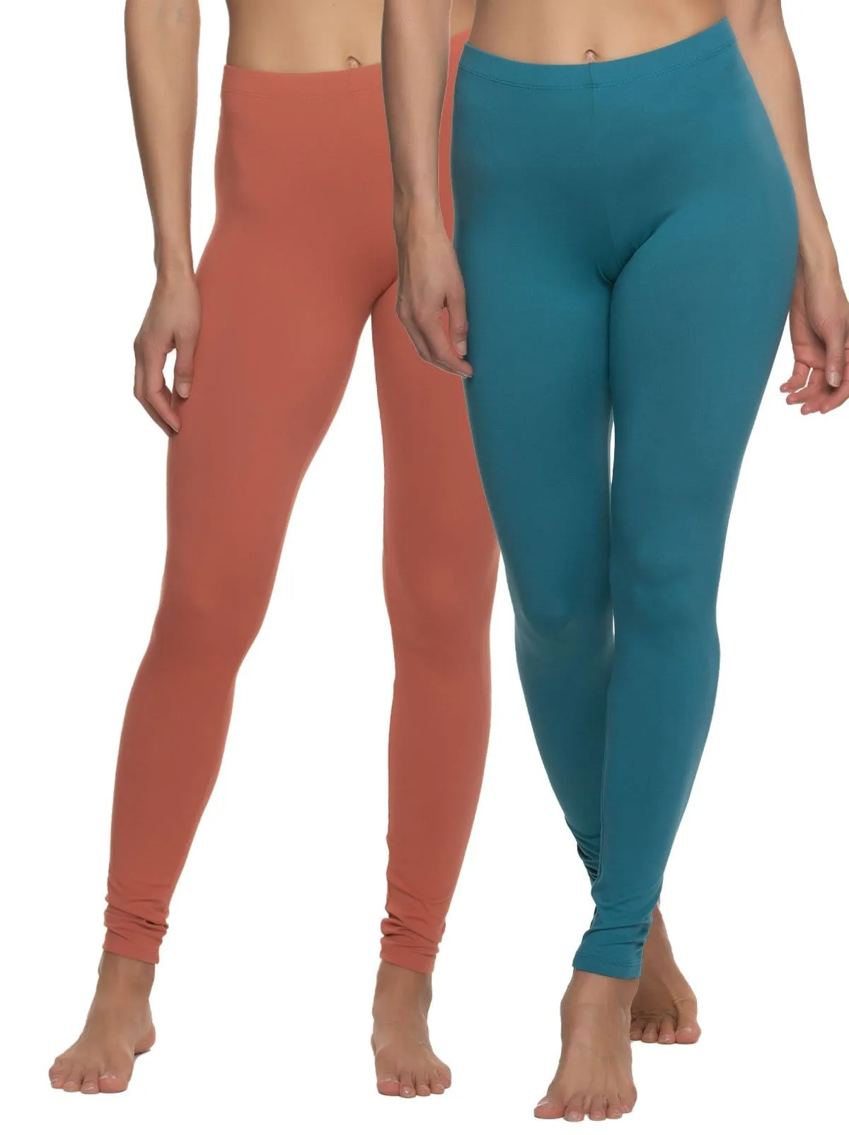 Velvety Soft Lightweight Leggings 2-Pack