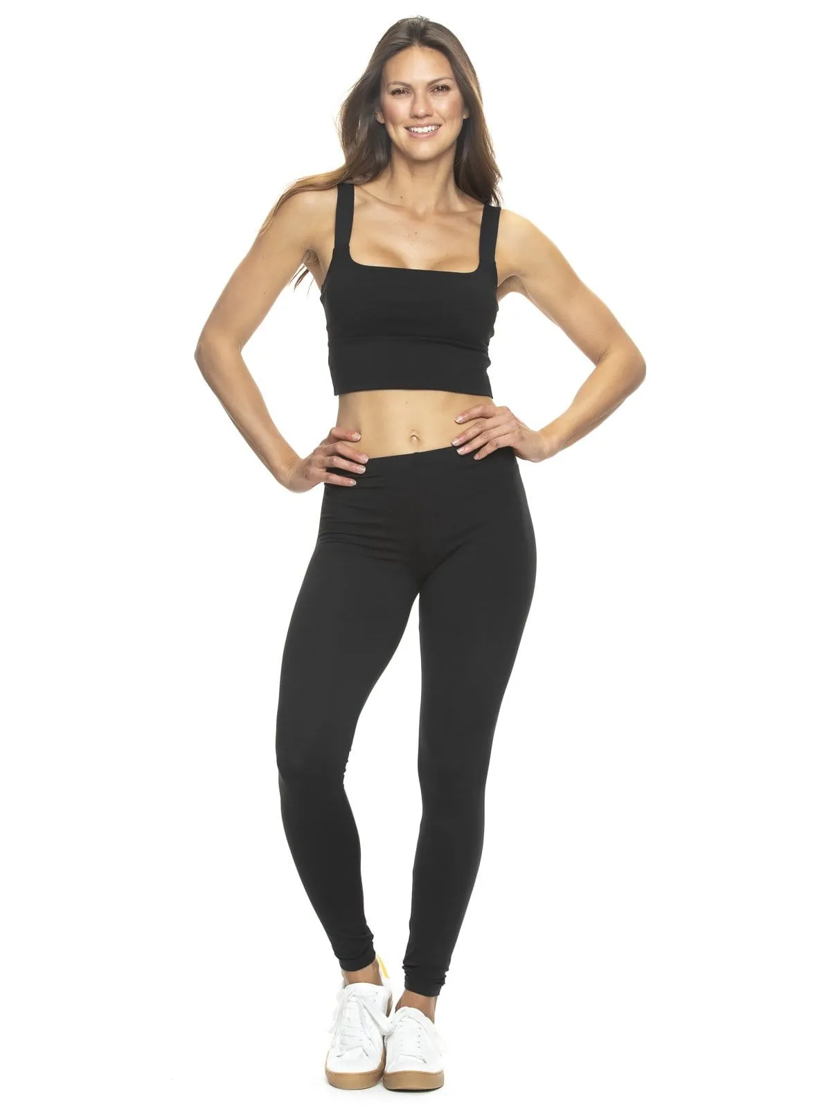 Velvety Soft Lightweight Leggings 2-Pack