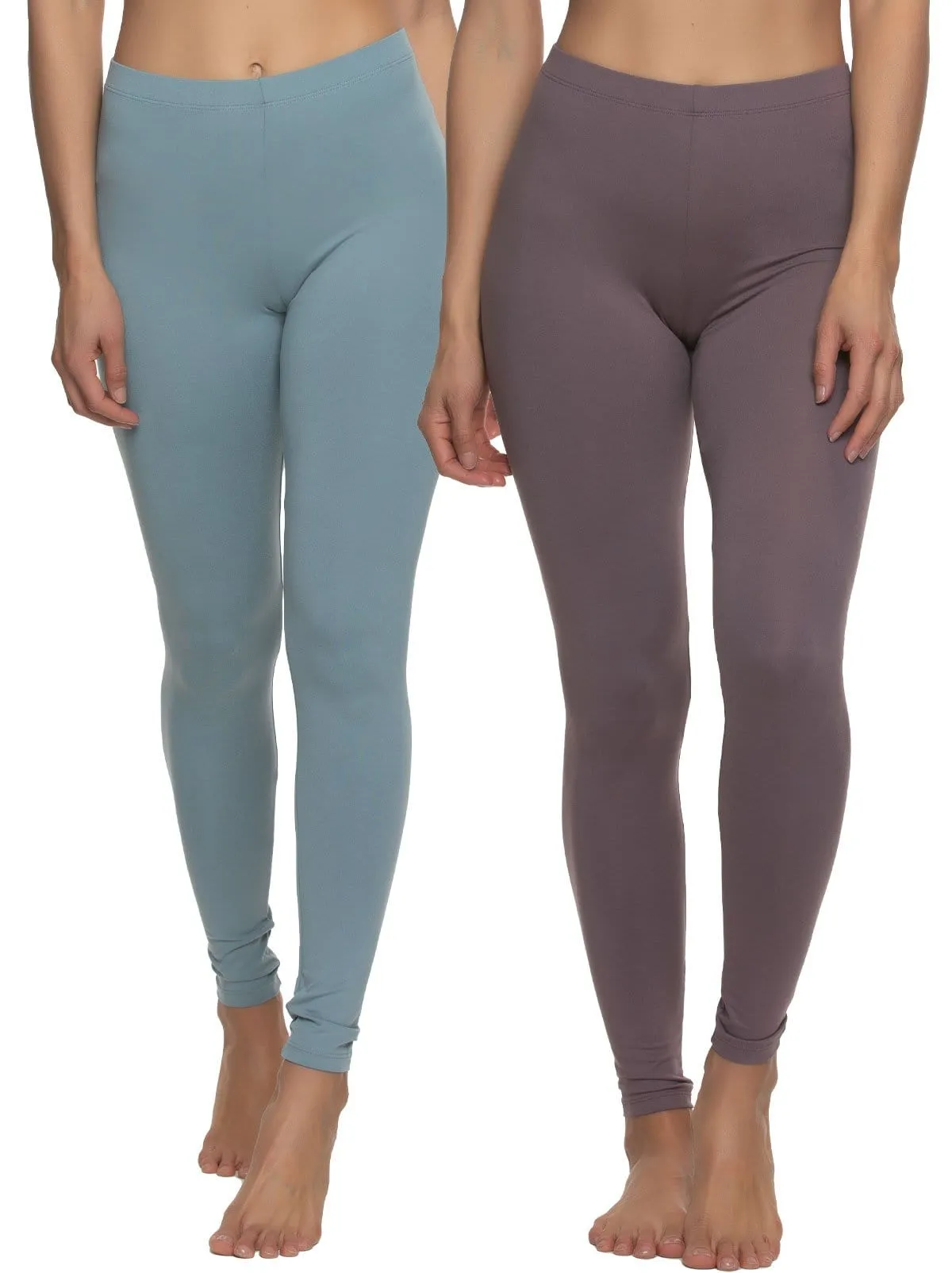 Velvety Soft Lightweight Leggings 2-Pack