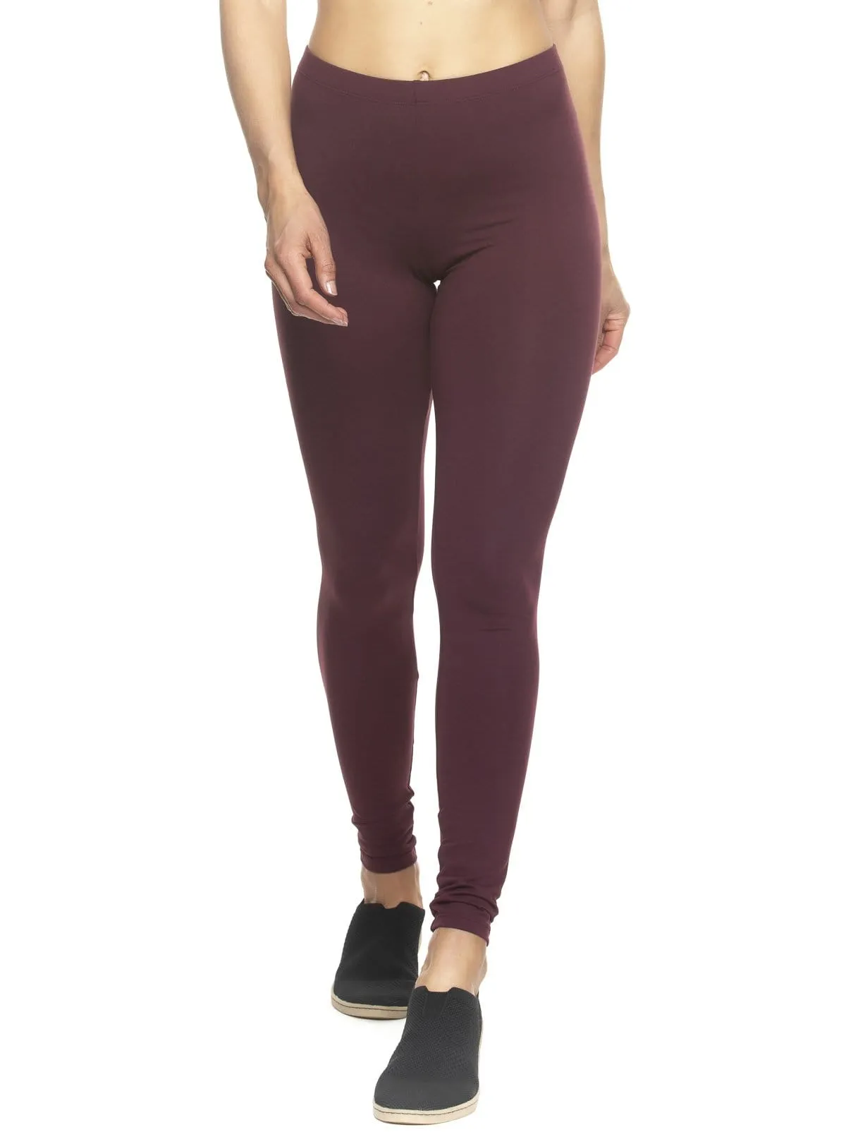 Velvety Soft Lightweight Leggings 2-Pack